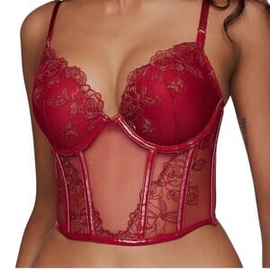 Victoria's Secret 36B Very Sexy Midnight Affair push-up corset BC3 3227